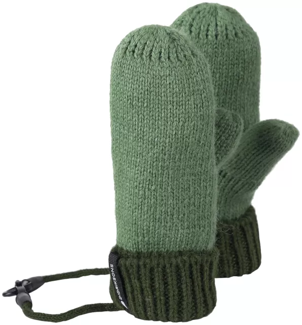Didriksons Glove Kit Kid's Mittens 2 Green Elastic Warming Plain