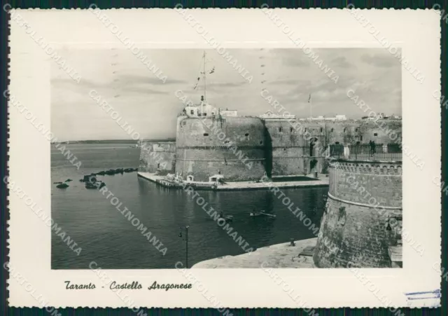 Taranto Città Castello Aragonese FG Foto cartolina HB5011