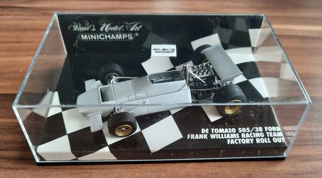 Modèle Réduit 1/43 De Tomaso 505/38 Frank Williams Racing Team 1970 - Minichamps - Occasion