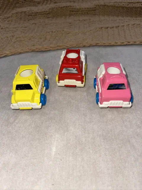 Arco Disney Collectible Die-Cast Car lot of 3 vintage