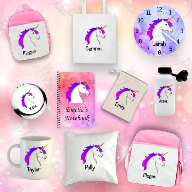 Unicorn Themed Gift Personalised Gifts Ideas Unicorns Magical Mythical Novelty