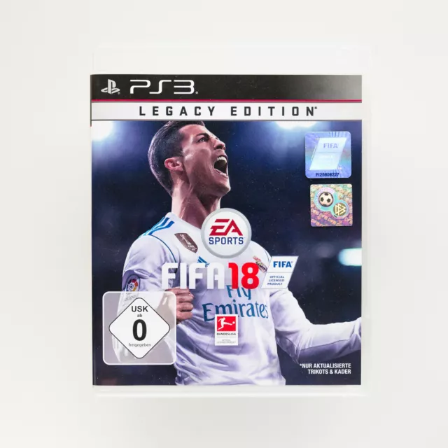 FIFA 18 Legacy Edition | Playstation 3 | OVP | PS3