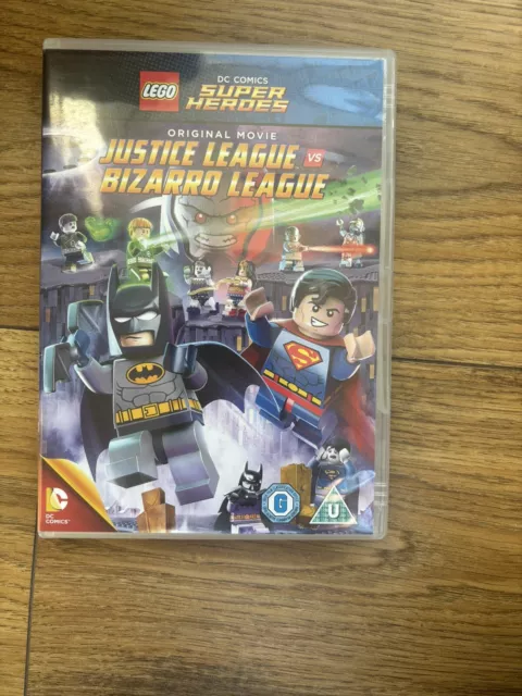 LEGO DC Comics Super Heroes: Justice League vs. Bizarro League (DVD, 2015)