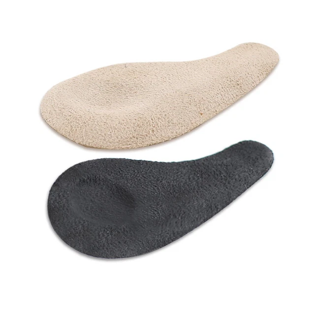 2 paia inserti gambe fiocco protezione piedi in silicone tallone tappetino uomo donna
