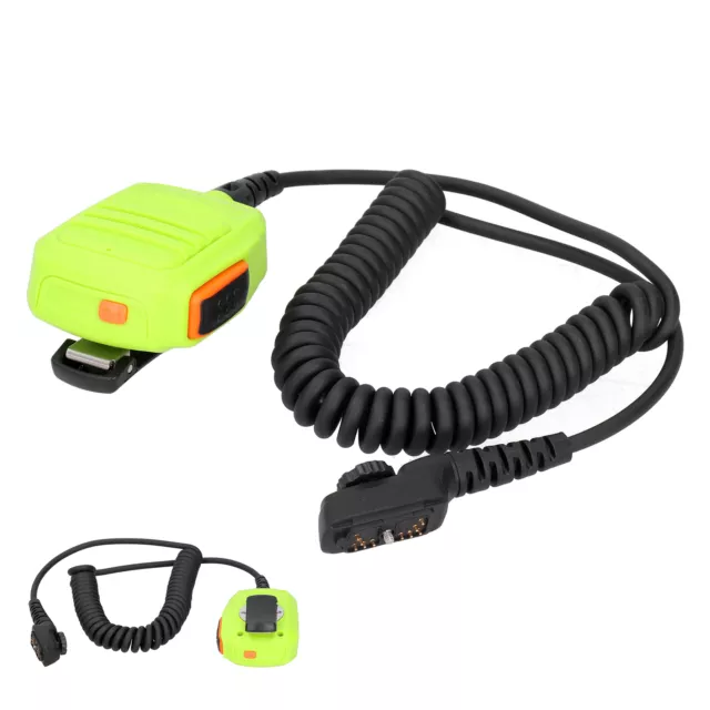 Green Hand Mic For Hytera PD702 PD702G PD782 PD705 PD705G PD785 2‑Way Radio XAT