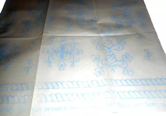 VINTAGE EMBROIDERY TRANSFERS Free Gifts from Woman's Own 1962