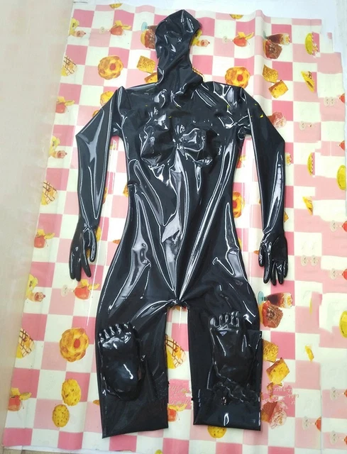 Cappuccio Di Maschera In Lattice Nero Con Denti Rossi Labbro - Foto 9