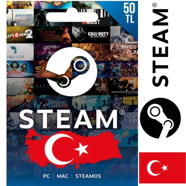 STEAM WALLET 50TL Gift Card L Digital Code L Only For Turkey Steam L TR steam-wallet-50tl-gift-card-l-digital-code-l-only-for-turkey-steam-l-tr