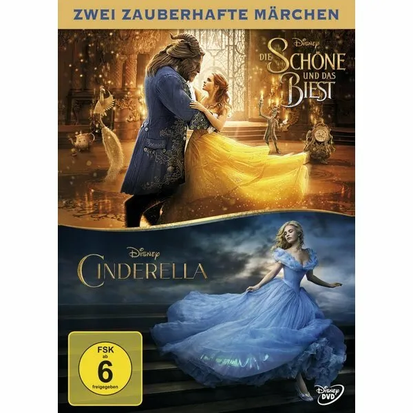 DVD Neuf - Die Schöne und das Biest and Cinderella