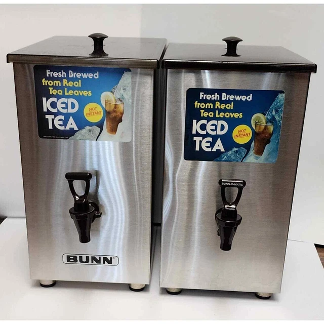 Bunn Td4 Square Iced Tea Dispenser S/N 2565B Bunn Td4 Square Iced Tea Dispenser S/N 2565B