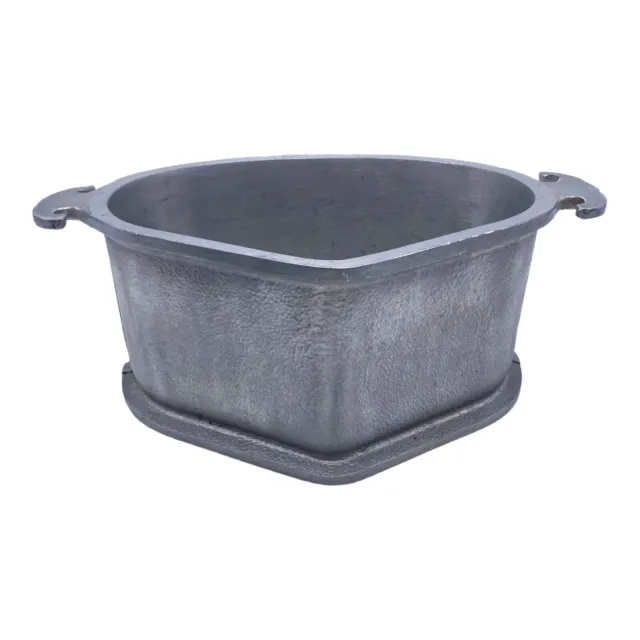 Guardian Service Ware 9x7 Cast Aluminum Triangle Cookware Pot Pan Roaster No Lid