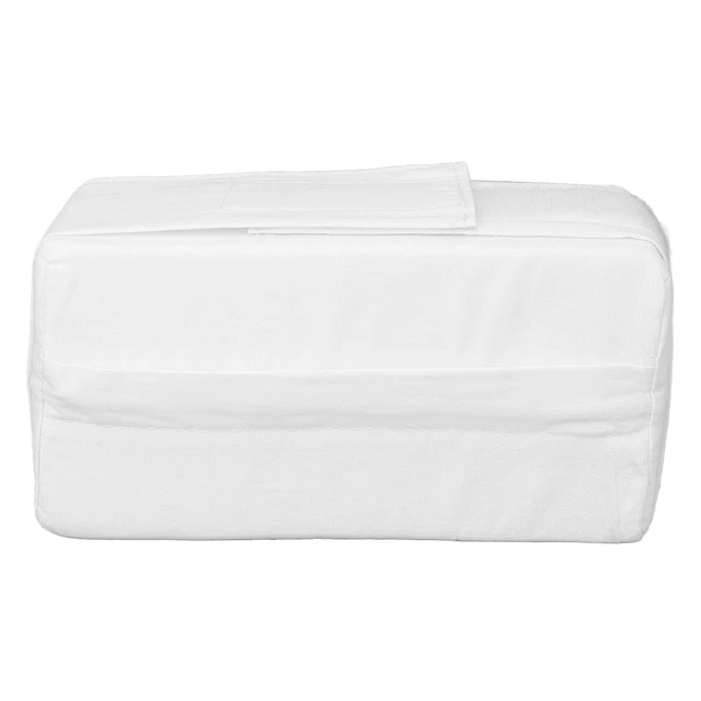 (White)Side Sleeping Leg Pillow Sponge Detachable Reduce Pressure Joint Fix PLM