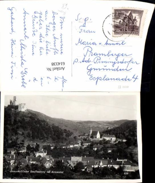 614338,Senftenberg im Kremstal bei Krems