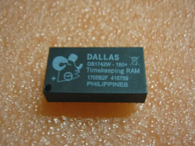 DS1742W-150+ Timekeeping RAM from Maxim Semi