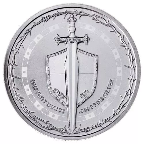 2023 - Niue Sword of Truth Coin Series 1 oz .9999 Fine Silver BU - IN STOCK!!