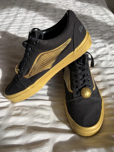 Harry Potter Golden Snitch Vans Shoes