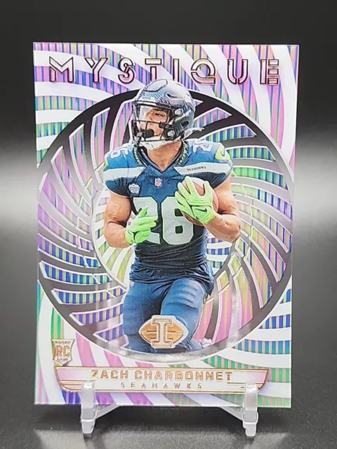 2023 Panini Illusions Mystique Insert Zach Charbonnet RC #41 - Seahawks