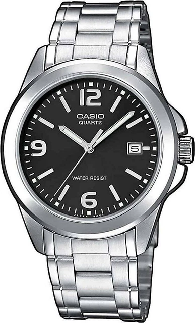 Orologio Uomo Casio in Acciaio Vintage Solo tempo MTP-1259PD-1AEF Argento