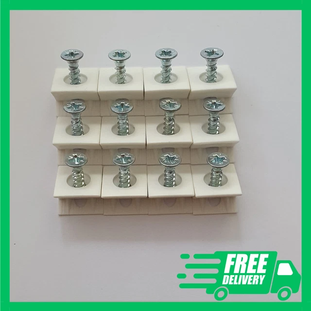 thumbnail image 2 of IKEA KULLEN Trysil Drawer Base Support Pins - Genuine Replacement Spares (Grey, Pack Of 16) 2 of 4
