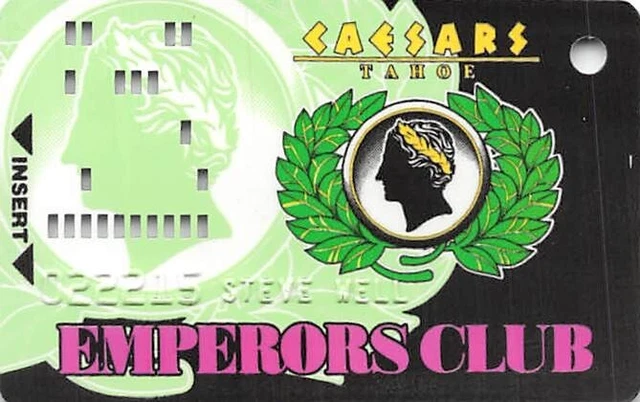 Caesars Tahoe Casino - Lake Tahoe, NV - Rare 2nd Issue Card