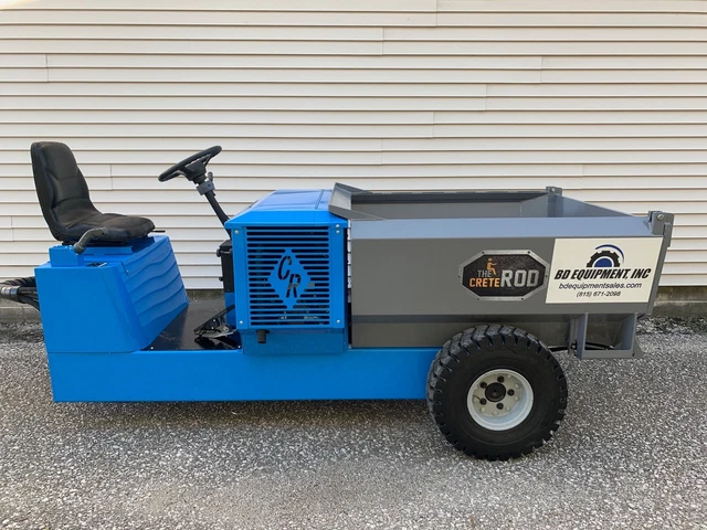 2014 Crete Rod Concrete Buggy 90 Hours 33 CU FT Yanmar Diesel
