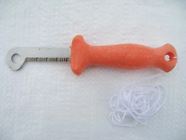 Foldable Rope Cutter LIFERAFT FOLDING SAFETY Cutter (Round Edge Floating Rope Net Cut ...