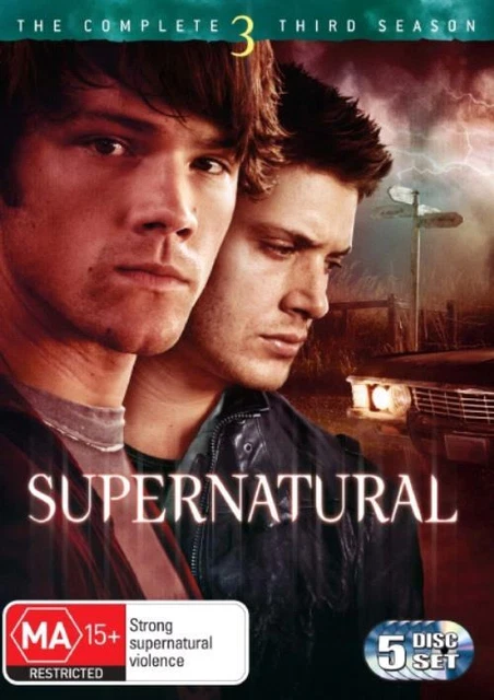 Supernatural : Season 3 (DVD, 2008, 5-Disc Set) BRAND NEW & SEALED - Free Post