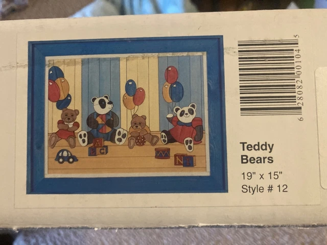 Woodscapes of America Collection #16 OSOS DE PELUCHE 15 X 19 Kit de pintura NUEVO