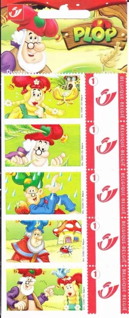 Carnet de timbres de Belgique neufs, carnet "DUOSTAMP" , PLOP