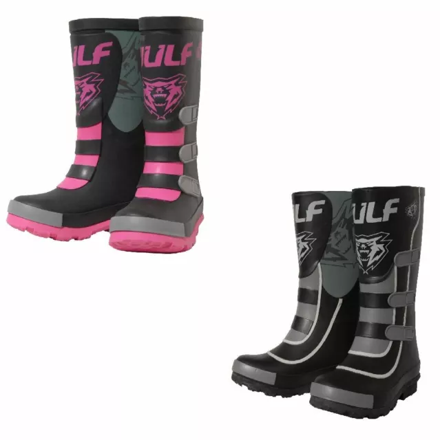 Wulfsport Cub Mud Stompers Kinder Motocross MX Quad Wellies Offroad Kleidung