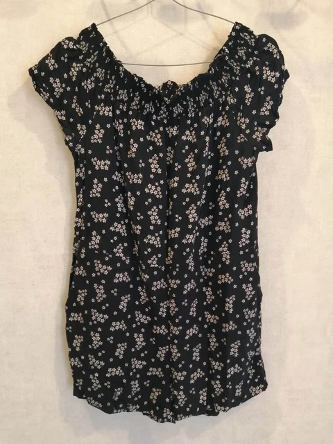 Short noir top kiabi
