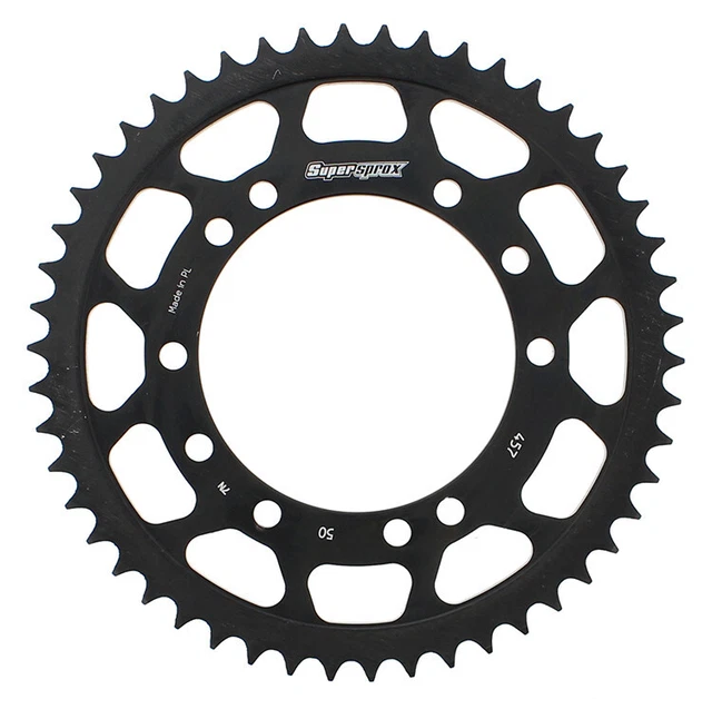 Supersprox Rear Steel Sprocket 50T Black RFE-457-50-BLK