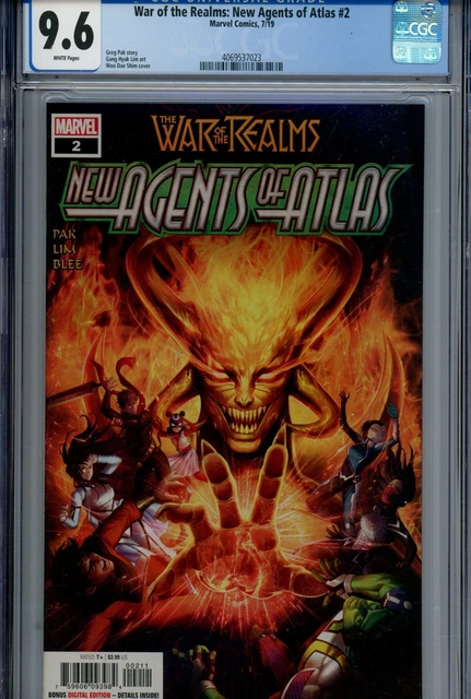 War of the Realms: New Agents of Atlas #2 Marvel CGC 9.6 NM+ (2019)