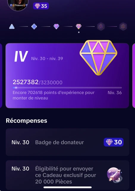 Compte TikTok 36 700 Abonnés - Monétisable - Vente