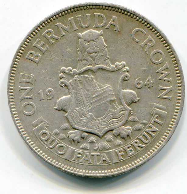 Bermuda Crown 1964 golden toned   lotnov8306