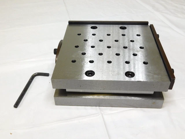 Interstate Precision Sine Plate 6"L X 6"W X 2"H 09130659