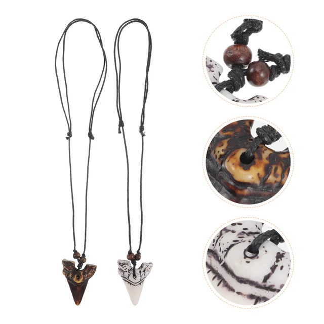 2pcs Pour Garçons Bijoux Plage Collier d'été Garçons Collier