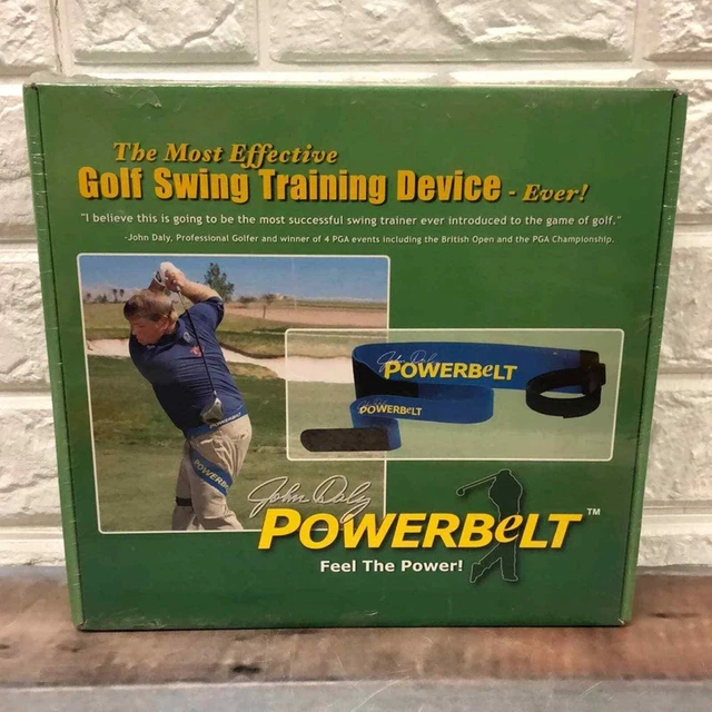 John Daly Powerbelt Swing Training Device Maximize Driving Potential CD Golf DVD