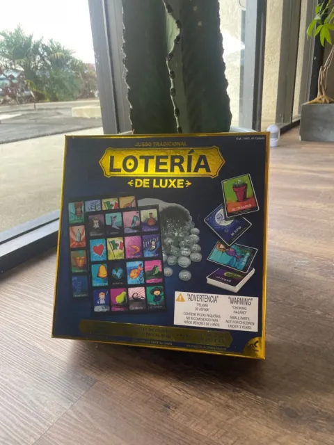 Loteria De Luxe Board Game Mexican Bingo Exclusive Juego Tradicional New