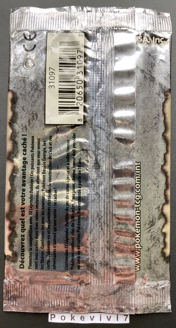 BOOSTER Block EX Pokemon EX FORGOTTEN LEGENDS Empty / Empty / Open / NO CARDS! 2
