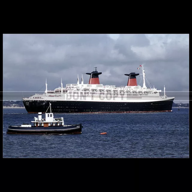 Photo B.002375 SS FRANCE CGT FRENCH LINE PAQUEBOT OCEAN LINER