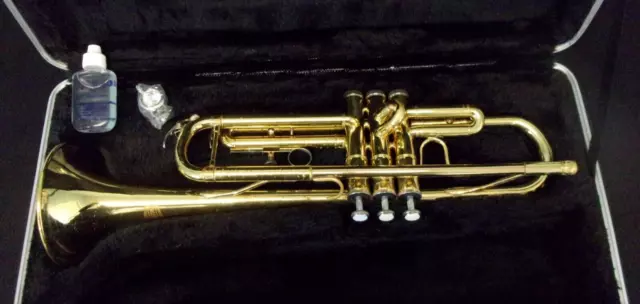 Ready To Play! Bundy Trumpet + New Blessing 7C Mouthpiece + Case + Bonus Ready To Play! Bundy Trumpet + New Blessing 7C Mouthpiece + Case + Bonus