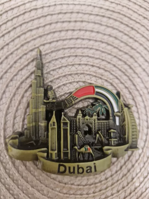 Souvenir 3D-kűhlschrankmagnet Dubai 3D Fridge Magnet Dekoration Geschenk Travel