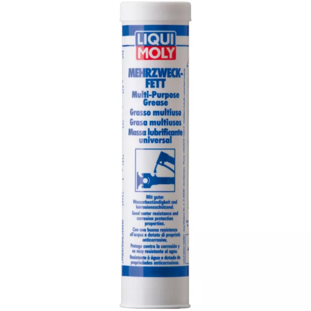 1x 400g LIQUI MOLY MEHRZWECKFETT UNIVERSAL FETT KARTUSCHE FETTPRESSE K2K-20