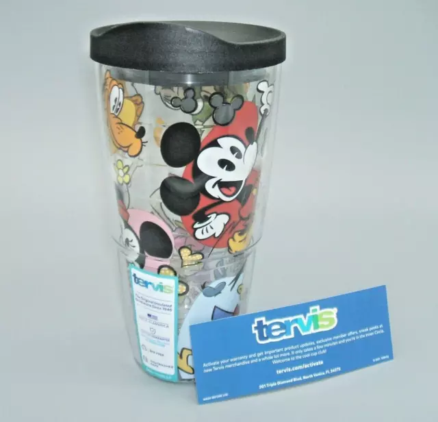 Tervis Tumbler Disney Classic Characters 24oz Insulated BPA Free Mickey Minnie