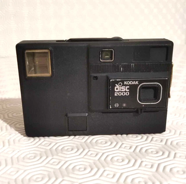 Appareil Photo Kodak Disc 3000 Vintage – étui Inclus, Non Testé, Fabriqué Aux USA