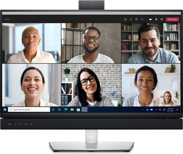 Dell C2422HE, 24" Video Conferencing Monitor FHD 1920x1080 16:9 60Hz 6ms