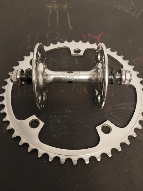 VINTAGE CAMPAGNOLO SUPER Record Mozzo Posteriore 36 Fori L'Eroica