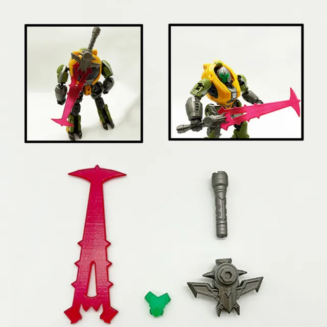 Upgrade Kit Battle Mask Big Energy Sword Weapon For SS80 Brawn