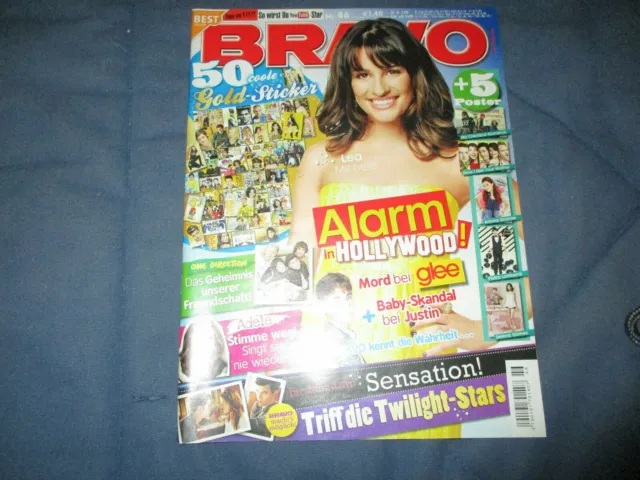 Bravo 9.11.2011 46/11 mit Selena Gomez Poster Heft komplett